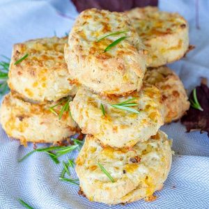 Cheese Rosemary Buttermilk Biscuits – Gluten Free