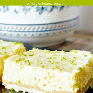 Gluten-Free Key Lime Squares (Dairy-Free)