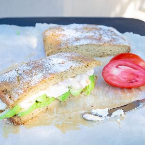 Rosemary Ciabatta Bread (Gluten-Free, Vegan)