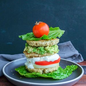 Sweet Potato Chickpea Sesame Patties (Vegan, Grain-Free)