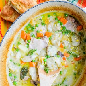 Country-Style Chicken Stew With Gluten-Free Dumplings