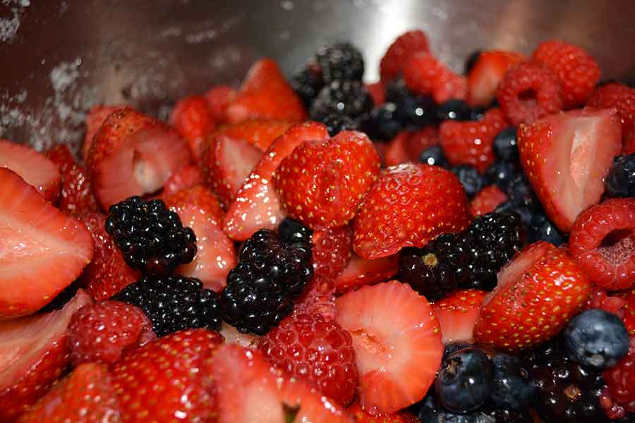 berries for compote