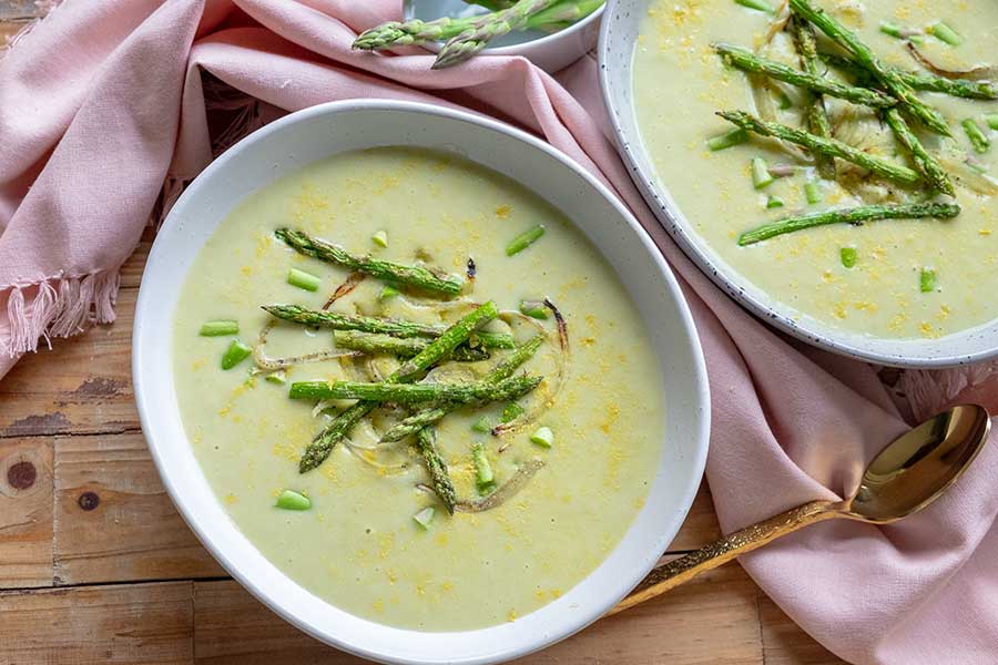 cream of asparagus soup