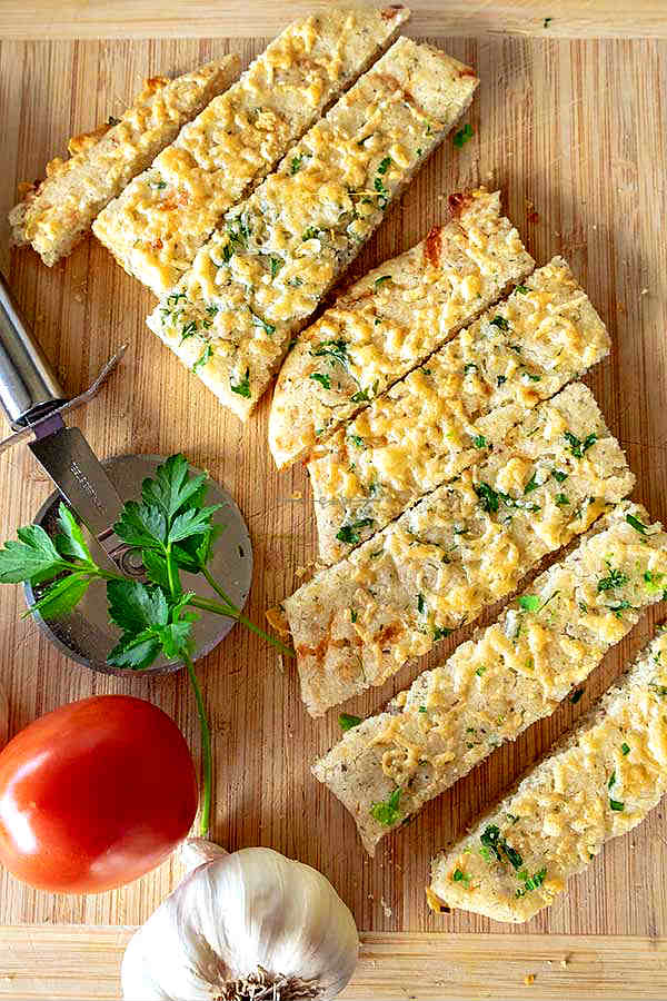 30 Minute Gluten-Free Cheese and Garlic Flatbread - Only Gluten Free ...