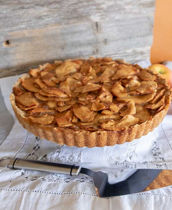 Maple Caramel Apple Tart {gluten-free} - Only Gluten Free Recipes