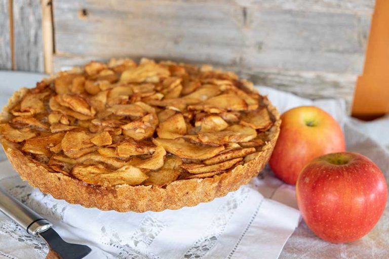 Maple Caramel Apple Tart {Gluten-Free} - Only Gluten Free Recipes