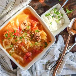 Russian Cabbage And Beef Soup