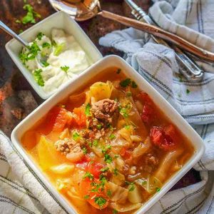 Russian Cabbage And Beef Soup