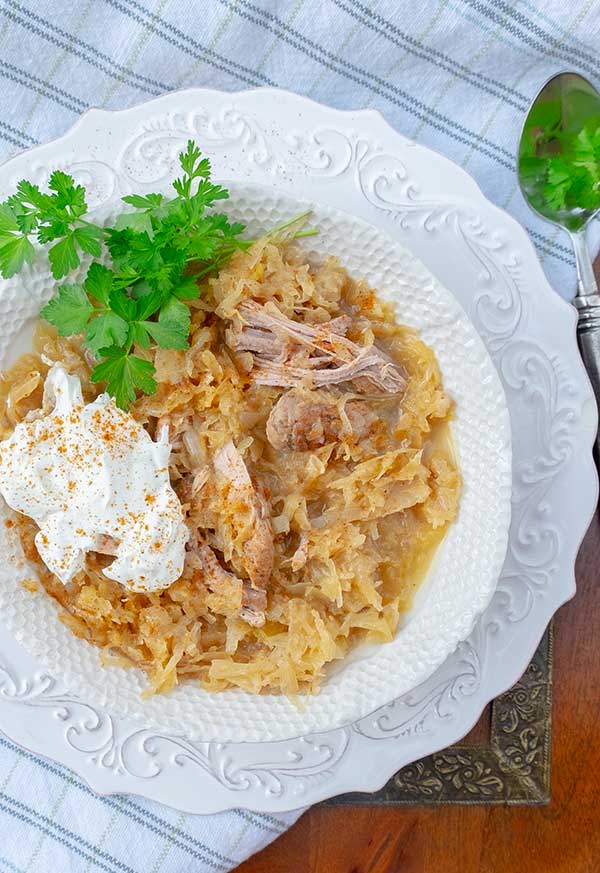 Instant Pot Pork And Sauerkraut ( Keto, Paleo )