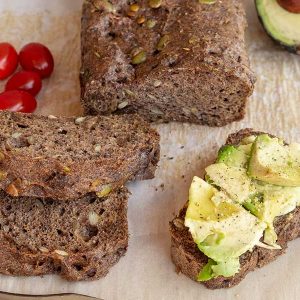 Keto Nut-Free Pumpkin Seed Bread {Gluten-Free, Grain-Free}
