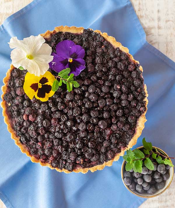 blueberry tart gluten free