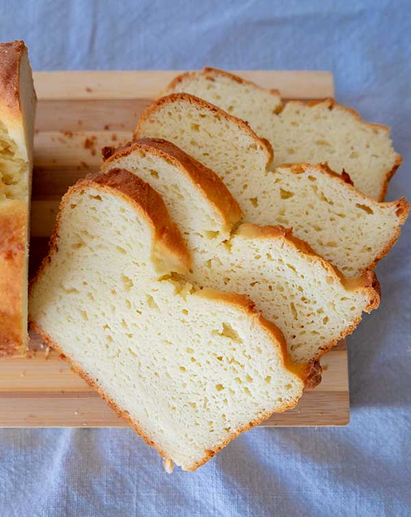 sliced white sandwich bread, gluten-free