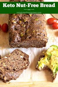keto nut free bread, gluten free