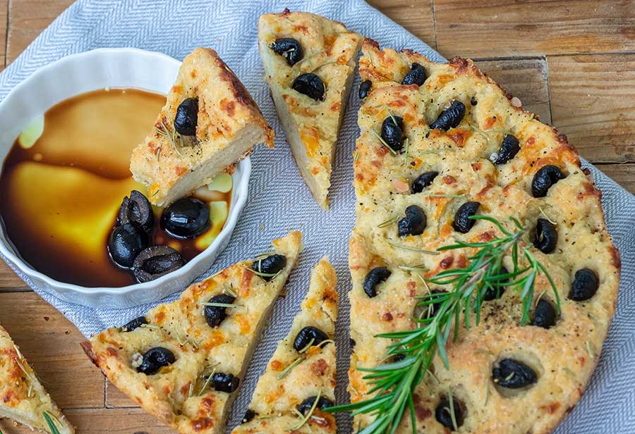 focaccia, guten free