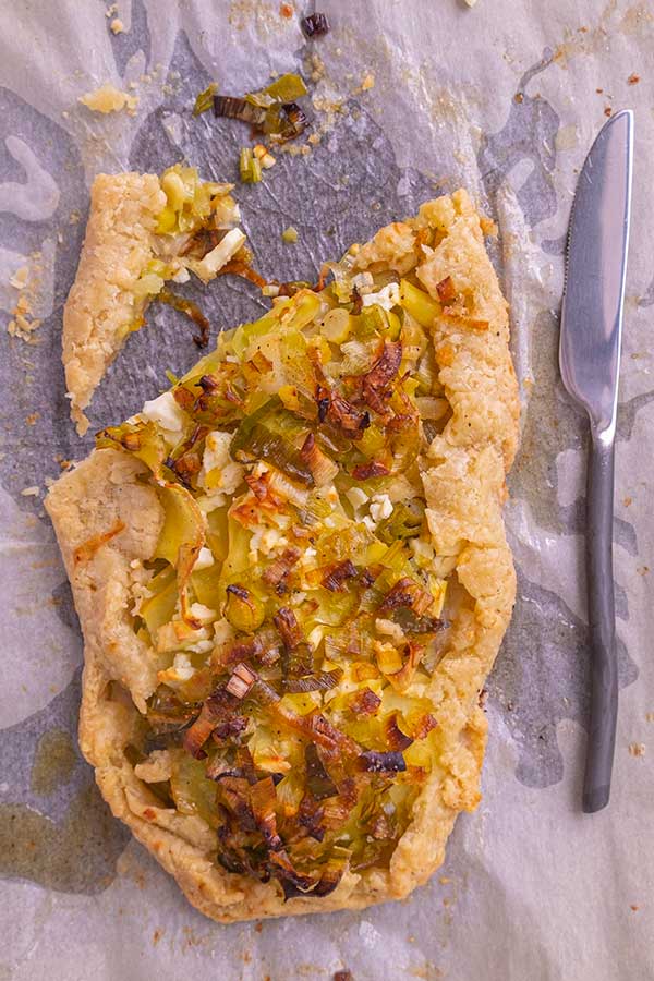 Gluten-Free Leek & Potato Crostata