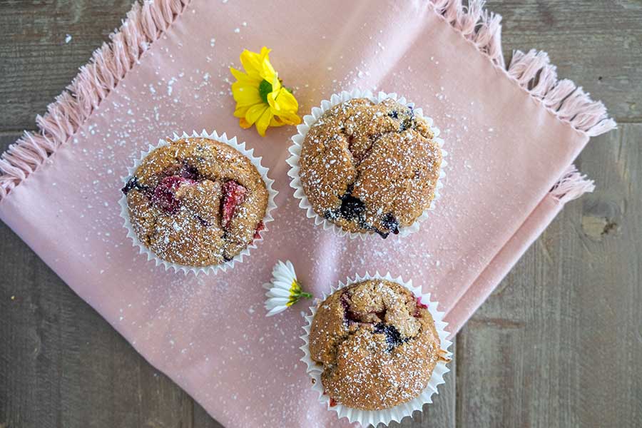 berry muffin gluten free