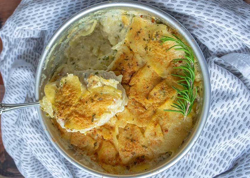 vegan scalloped potatoes