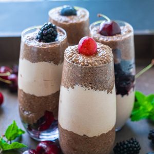Vegan Mocha Chia Pudding Recipe