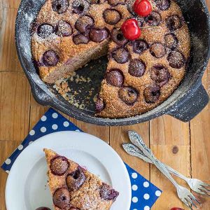 Skillet Cherry Breakfast Bread – Gluten Free