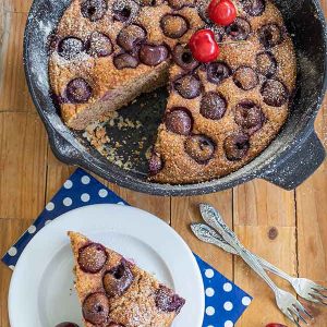 Skillet Cherry Breakfast Bread – Gluten Free