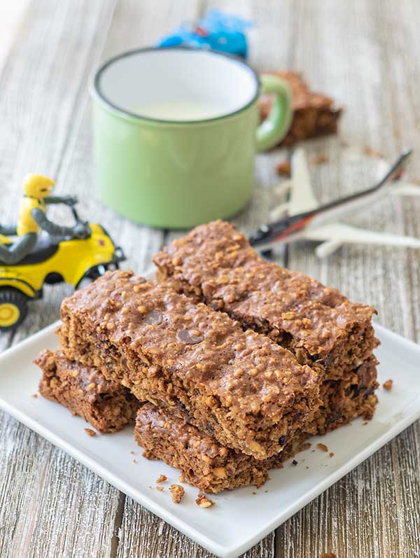 Gluten-Free Chewy Granola Bars For Kids