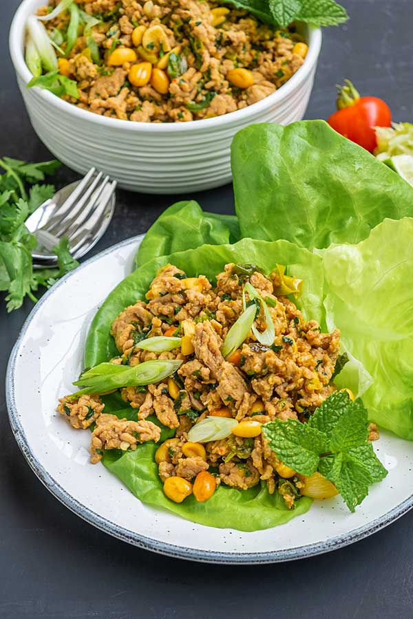 Southwest Chicken Lettuce Wraps – Low Carb