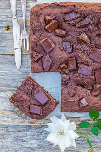 butternut squash brownies, gluten free