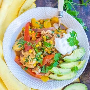 Gluten-Free Chicken Fajita Stew