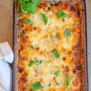 Zucchini Baked Ziti (Keto, Gluten-Free, Grain-Free)