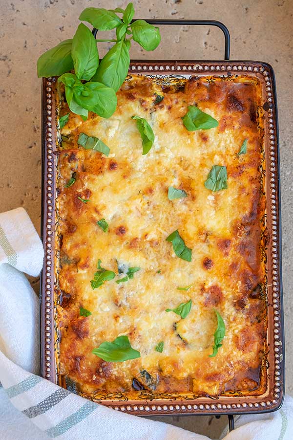 Zucchini Baked Ziti (Keto, Gluten-Free, Grain-Free)