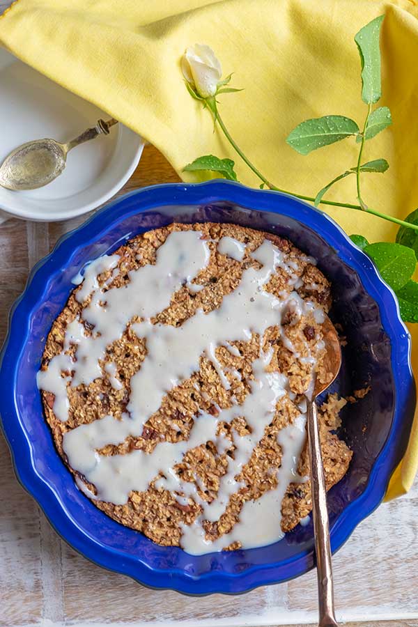 Gluten-Free Apple Baked Oatmeal