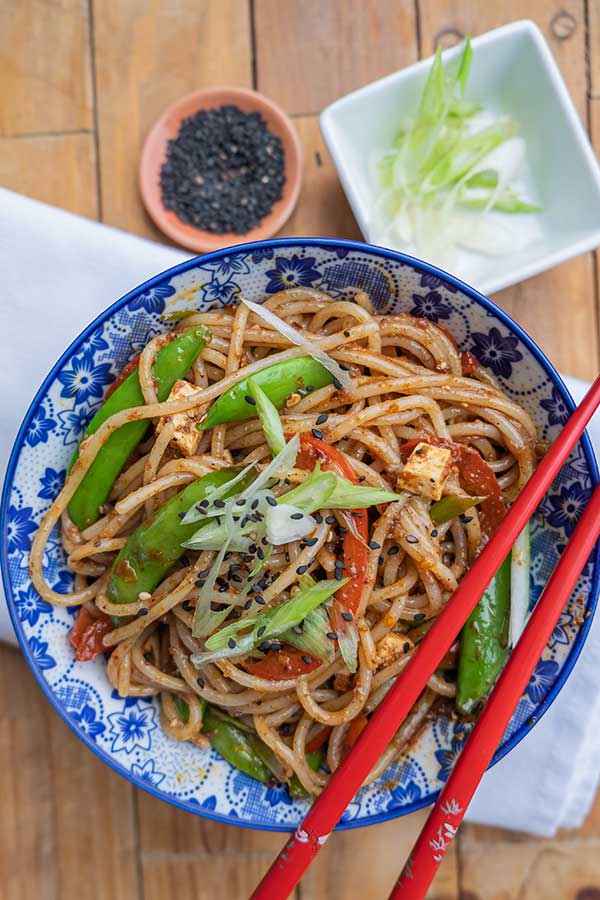 Gluten-Free Spicy Chinese Noodles - Only Gluten Free Recipes