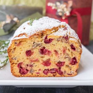 Gluten-Free Cranberry Honey Bread