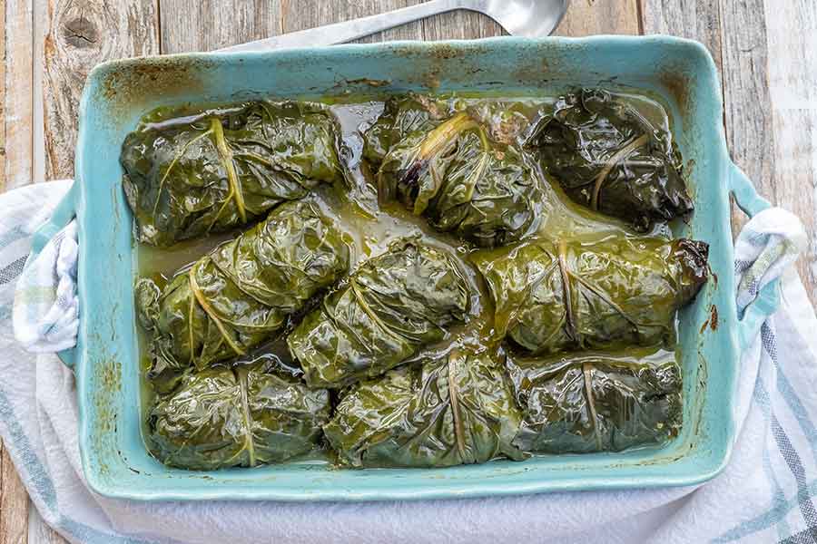 chard rolls, gluten free