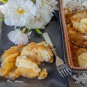 Easy Gluten-Free Apple Cobbler