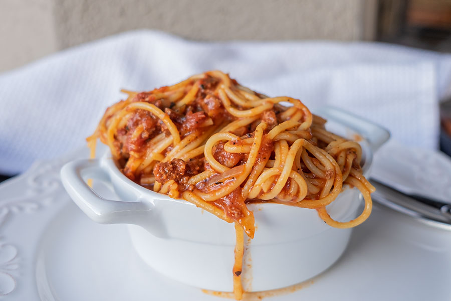 instant pot spaghetti BOLOGNESE