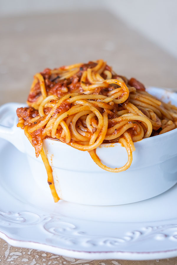 Gluten-Free Instant Pot Spaghetti Bolognese