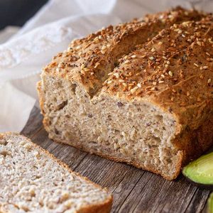 Healthy Gluten-Free Flax Bread