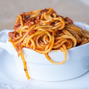 Gluten-Free Instant Pot Spaghetti Bolognese