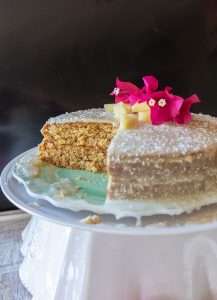 coconut pineapple cake, gluten free