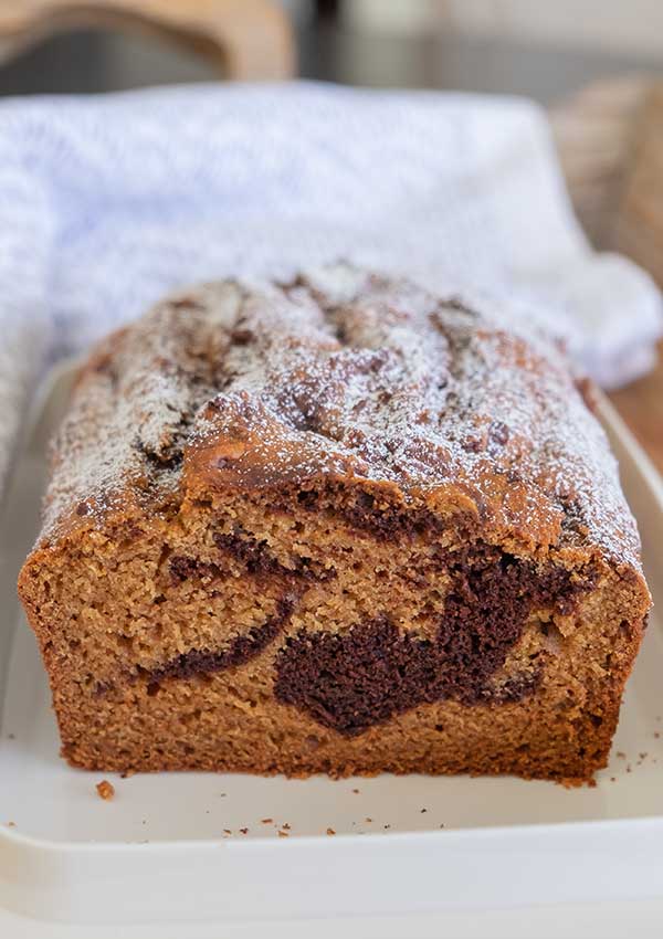 Gluten-Free Chocolate Marble Loaf