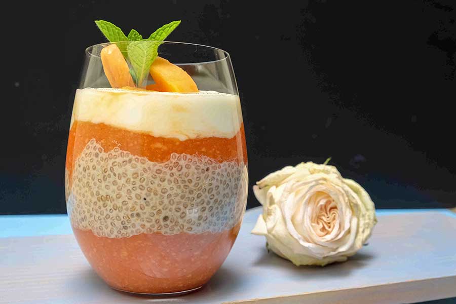 detox, papaya pudding