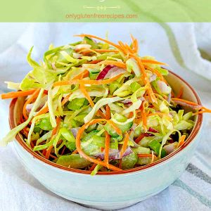 Best Vegan Coleslaw Recipe (Gluten-Free)