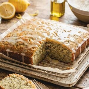 Gluten-Free Lemon Poppy Seed Cake (Grain-Free & Dairy-Free)