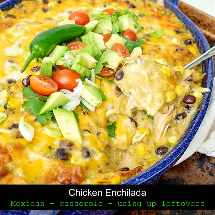 chicken enchilada, gluten free
