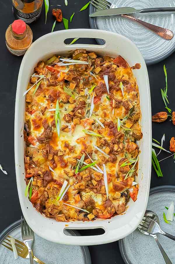 farmer’s dinner casserole, gluten free