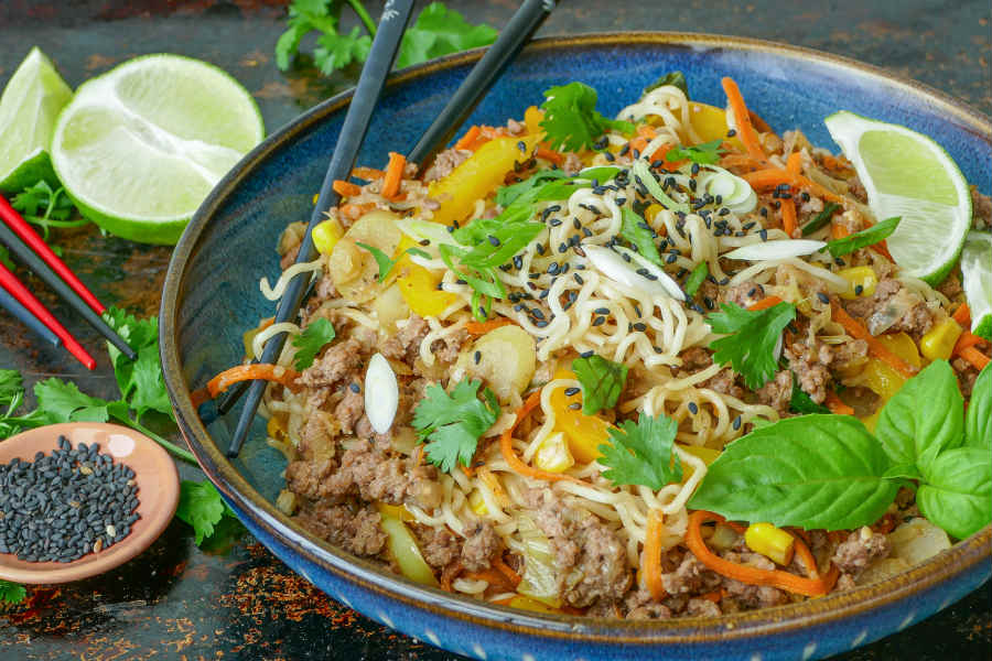 beef ramen, gluten free