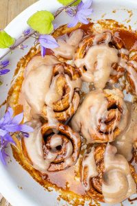 gluten-free honey cinnamon rolls