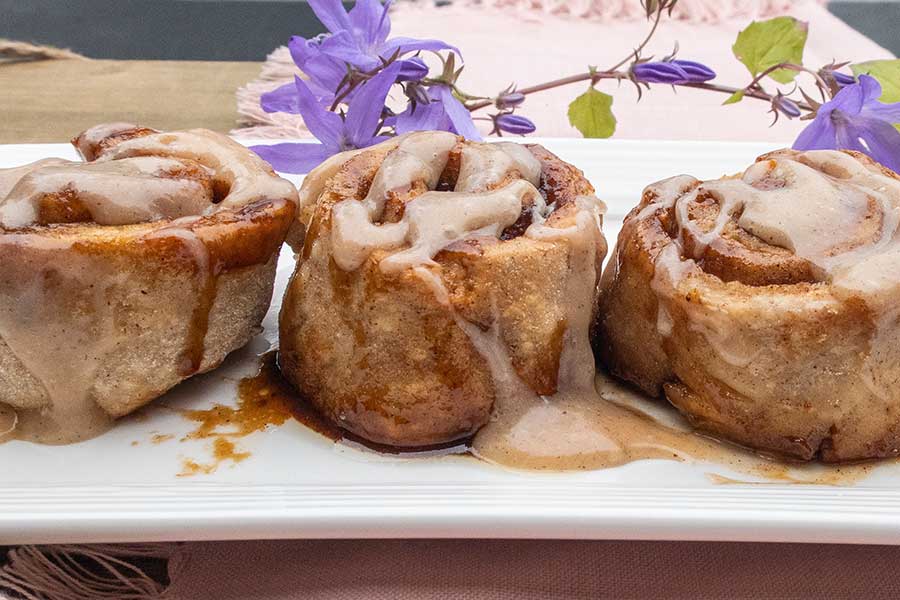 gluten-free honey cinnamon buns