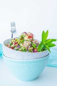 quinoa arugula salad